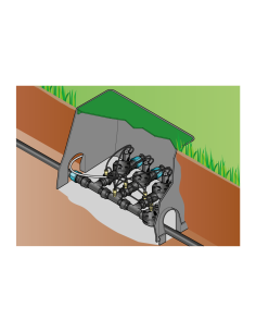 Elettrovalvola Claber Ø1" 24 volt femmina ART. 90938