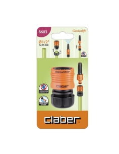 Raccordo Ø1/2" Aquastop Claber Art. 8603