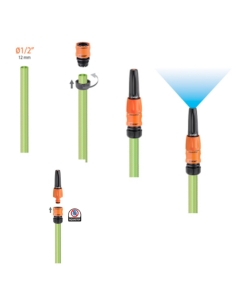 Raccordo Ø1/2" Aquastop Claber Art. 8603