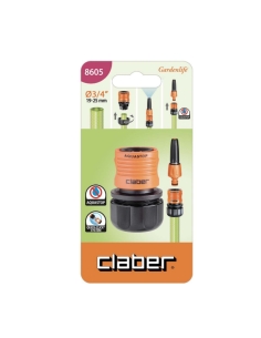 Raccordo Ø3/4" Aquastop Claber Art. 8605