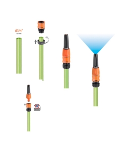 Raccordo Ø3/4" Aquastop Claber Art. 8605