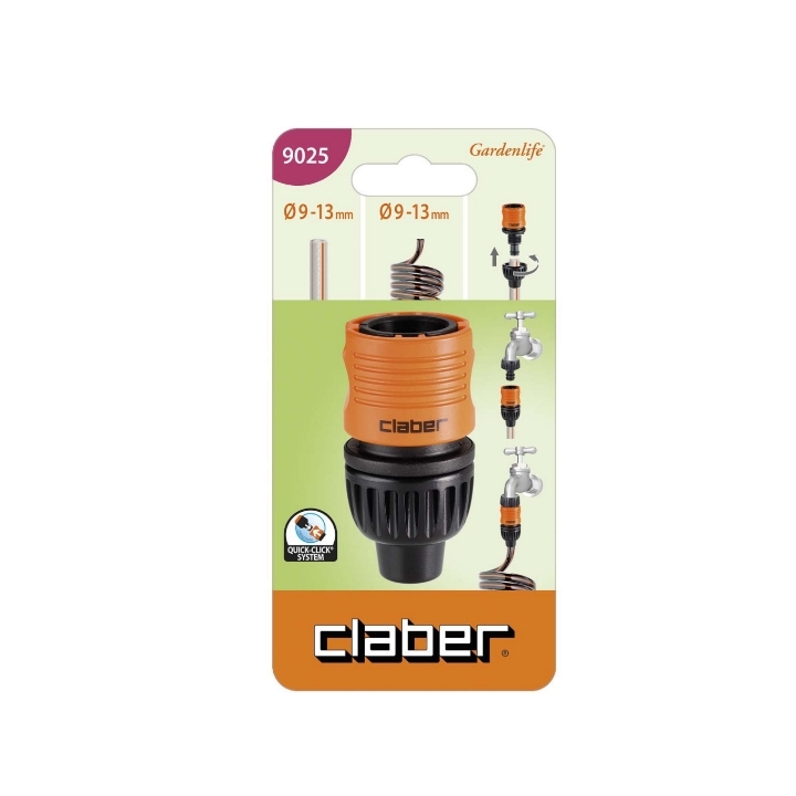 Raccordo Ø9-13mm Claber Art. 9025