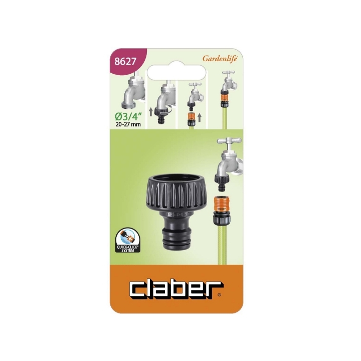 Presa rubinetto Ø3/4" Claber Art. 8627