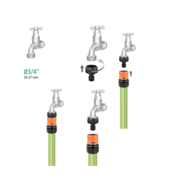 Presa rubinetto Ø3/4" Claber Art. 8627