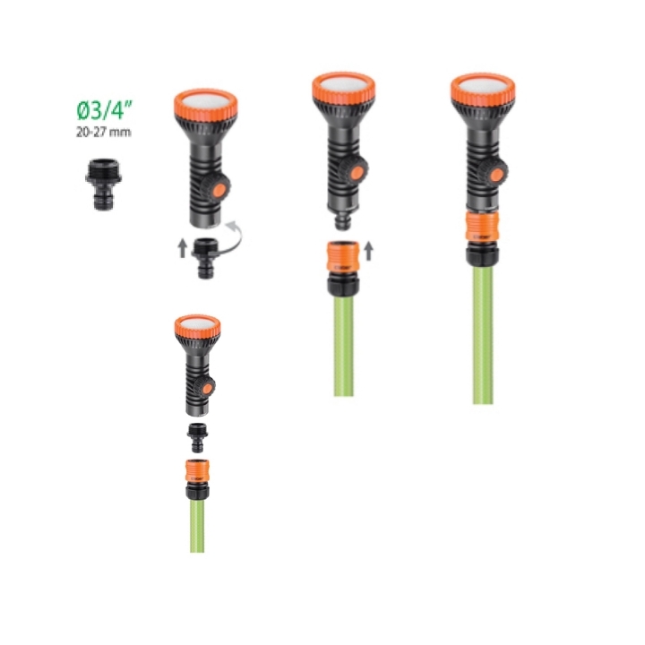 Presa irrigatore Ø3/4"  M Claber Art. 8637