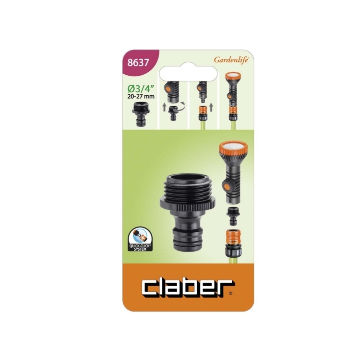 Presa irrigatore Ø3/4"  M Claber Art. 8637