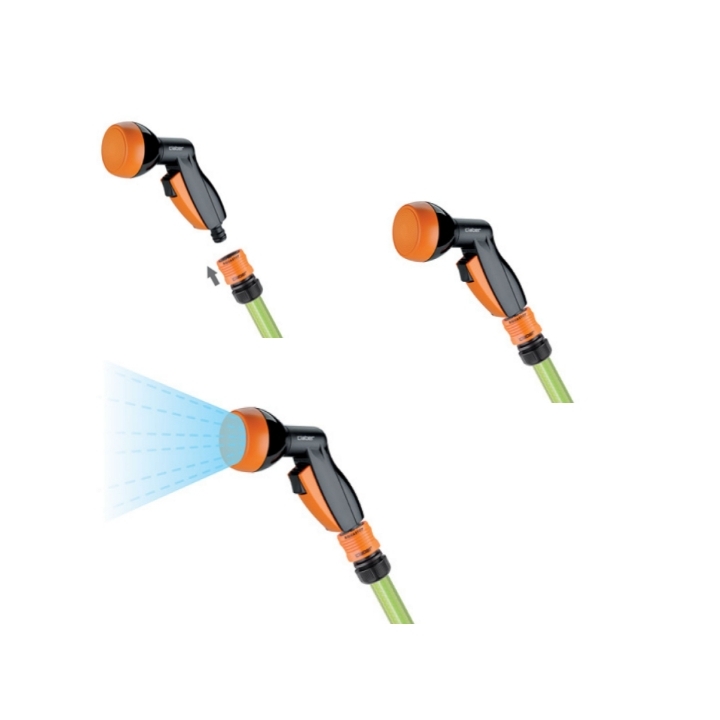 Pistola doccia ergonomica Elegant Claber Art. 9082