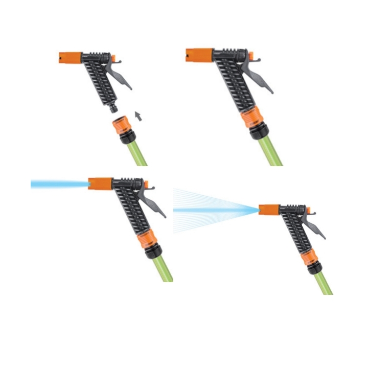 Pistola per lavaggio Wippy Claber Art. 8757