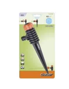 Irrigatore statico Turbospike con puntale Claber Art. 8660