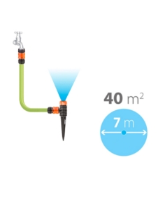 Irrigatore statico Turbospike con puntale Claber Art. 8660