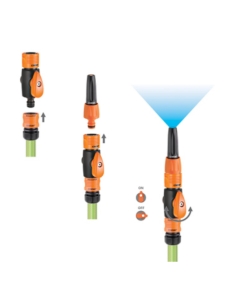 Raccordo con rubinetto Claber Art. 8601