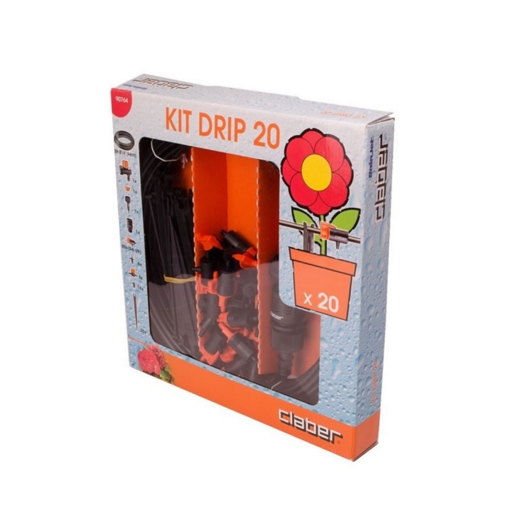Kit Drip 20 Vasi Claber  Art. 90764