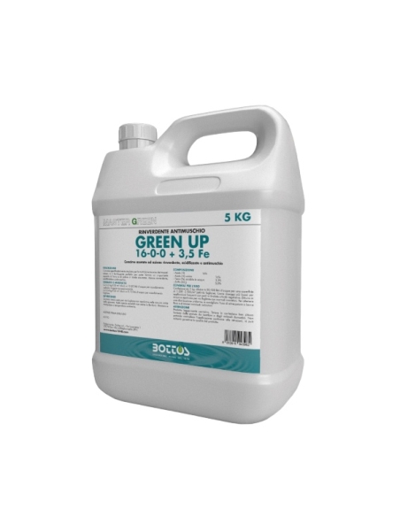 Master Green Green Up 16-0-0 + 3.5 FE Kg 5 Bottos
