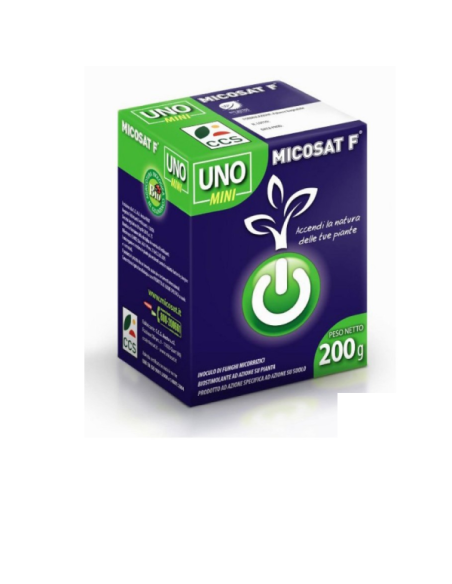 Micosat F UNO MINI - Inoculo di funghi micorrizici 200 gr.