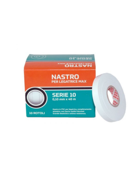 Nastro Bianco Serie 10 per Legatrice Max