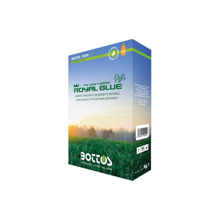 Master Green Life Royal Blue Plus Kg 1 Seme Conciato Bottos