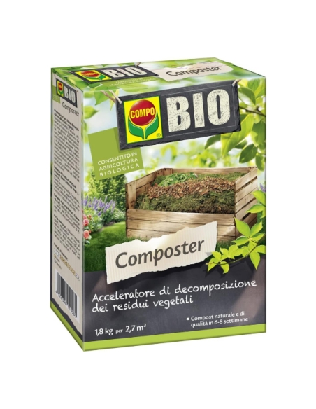 Composter Bio Acceleratore di decomposizione KG 1.8 Compo