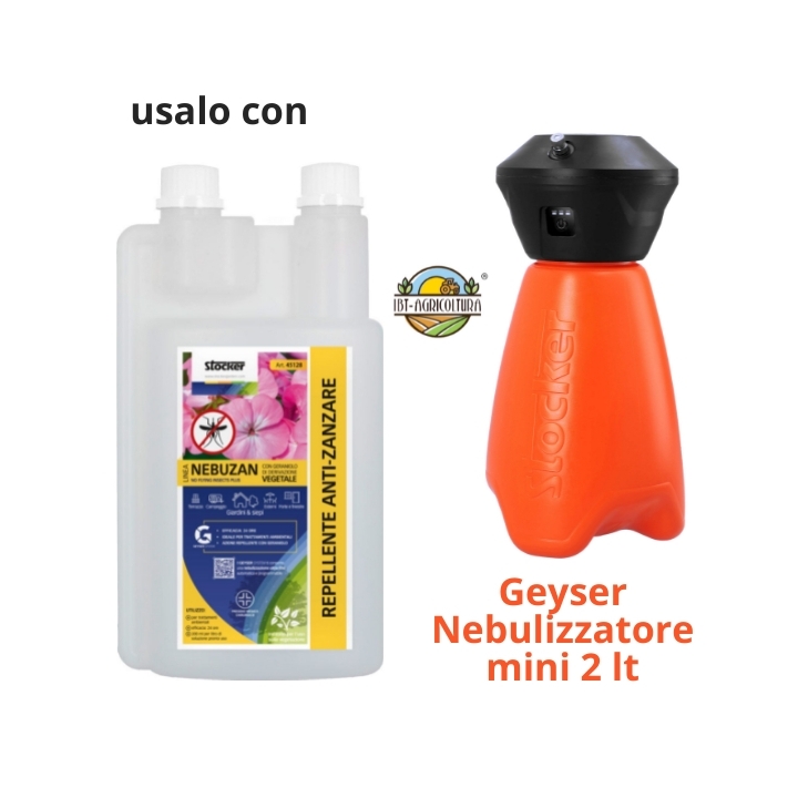 Nebuzan repellente anti-zanzare 1 LT. Stocker Art. 45128