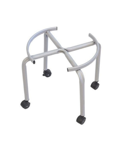 Supporto fusto olio da 50 LT con ruote removibili