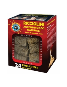 El Gaucho Ricciolini accendifuoco naturali 24 pz