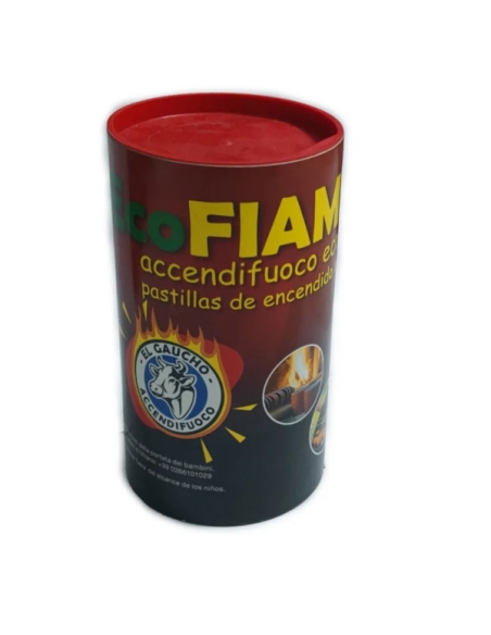 El gaucho Ecofiamma accendifuoco  100 cubetti