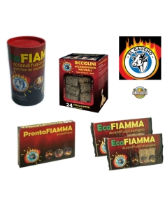 El Gaucho Ecofiamma accendifuoco 32 cubetti