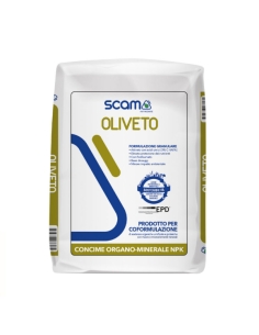 Concime organo-minerale NPK Oliveto SCAM 25 Kg