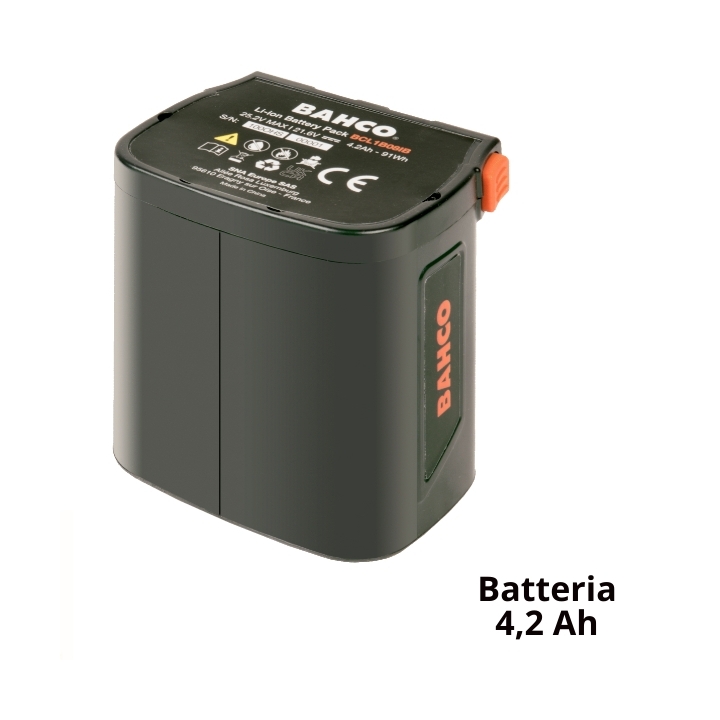 Motosega Elettrica 110 mm BCL15IB Bahco a Batteria