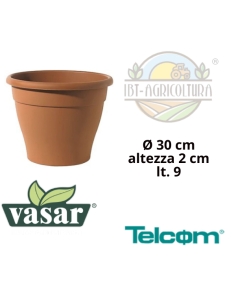 Vaso Conico Minerva cm 30 - Lt 9