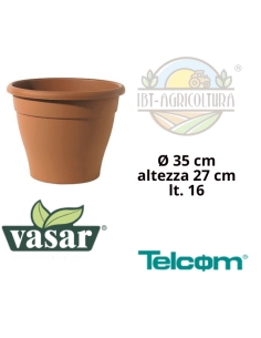 Vaso Conico Minerva cm 35 - Lt 16