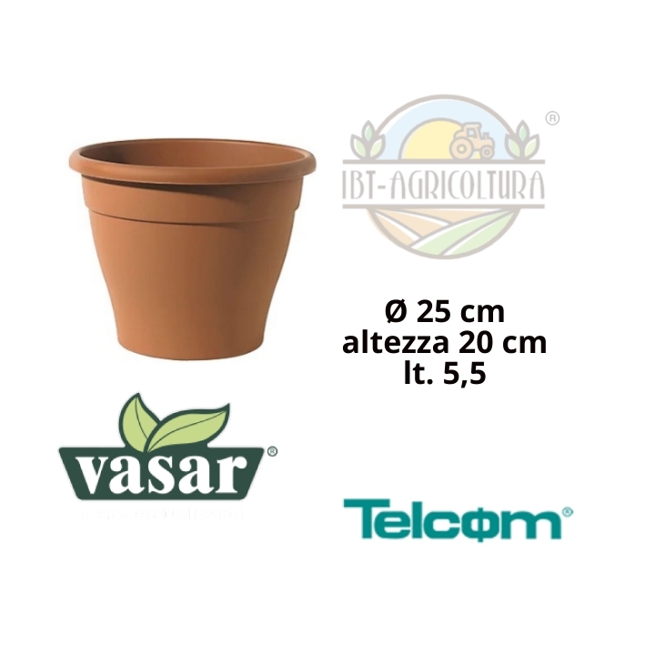 Vaso Conico Minerva cm 25 - Lt 5.5