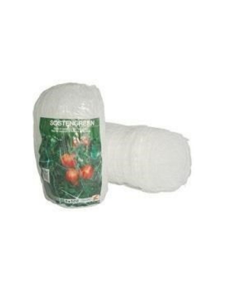 Rete sostegno ortaggi mt 1,50x10