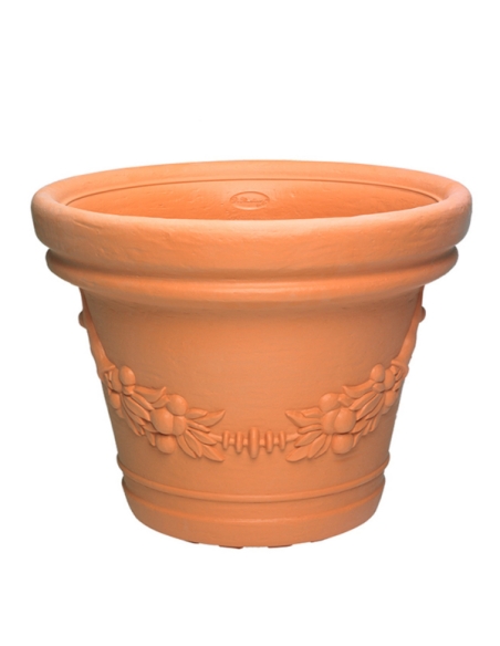 Vaso ELIOS POTTERY h.33xØ42 color terracotta