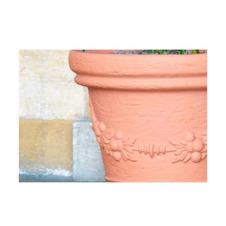 Vaso ELIOS POTTERY h.33xØ42 color terracotta