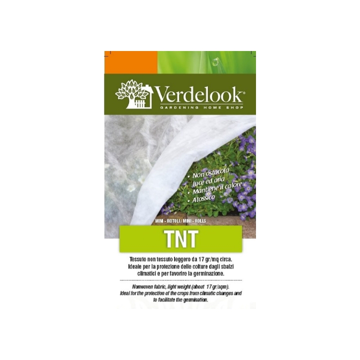 Telo in tessuto T.N.T. bianco MT 2,4x10