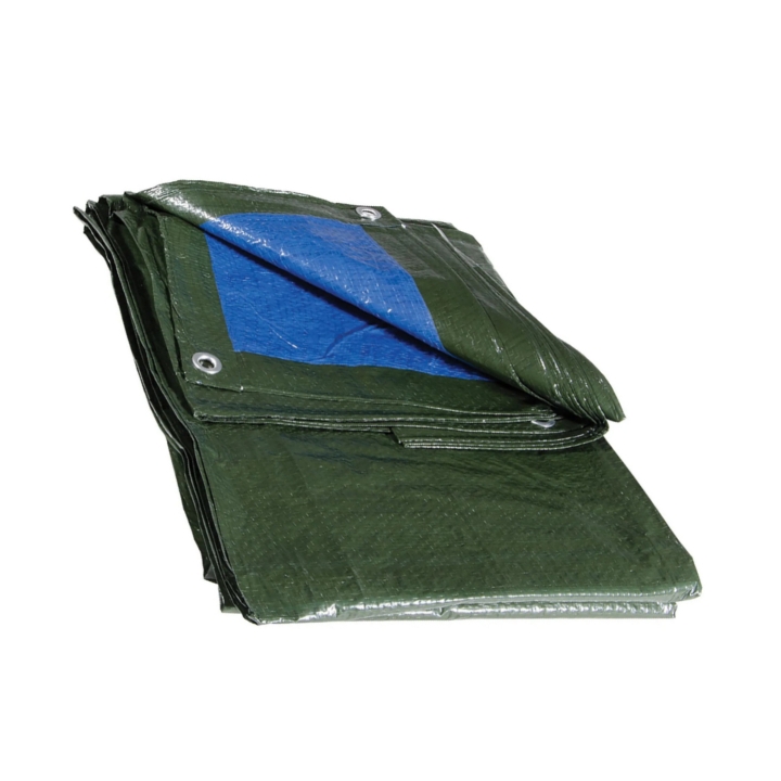 Telo occhiellato blu/verde multiuso BURG