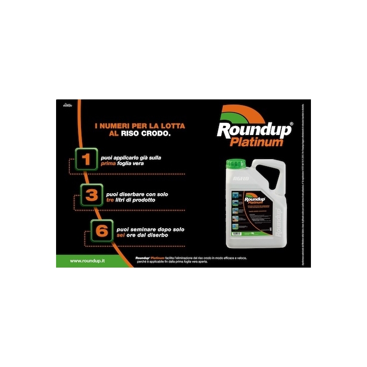 Roundup Platinum  LT 1 Reg.14737
