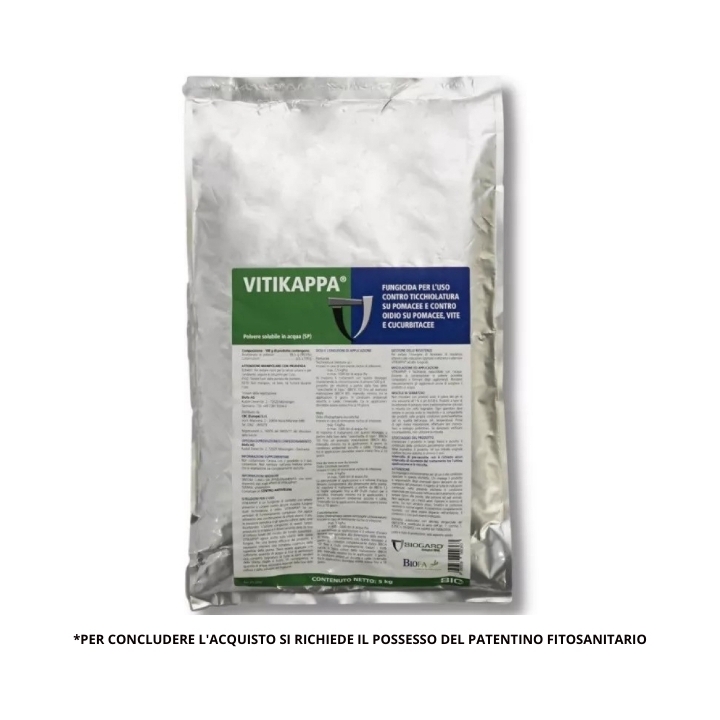 VitiKappa (Bicarbonato di potassio) KG 5  reg.16976