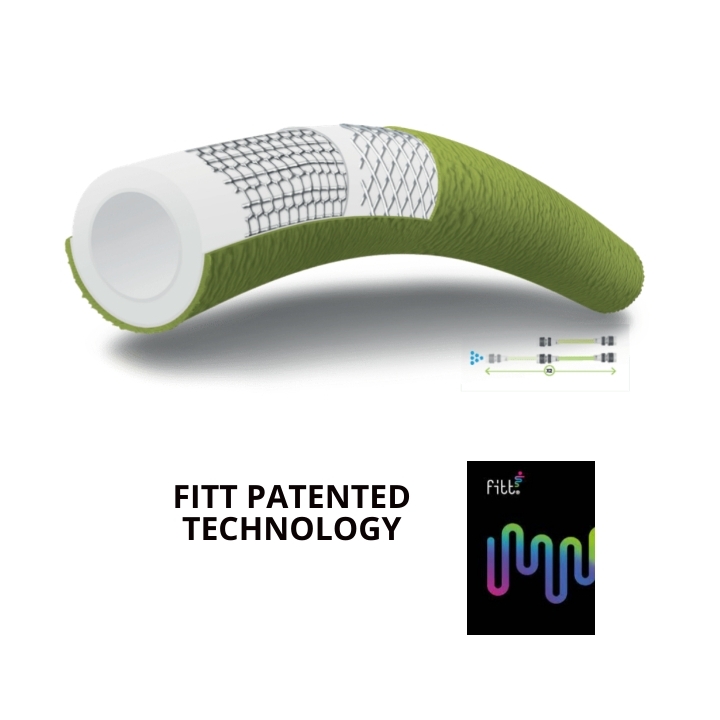 Tubo estensibile FITT Ikon 12,5-25 mt lime