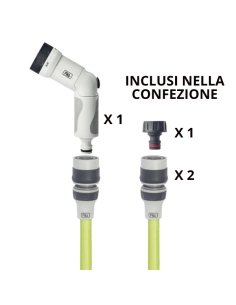 Tubo estensibile FITT Ikon 12,5-25 mt blue