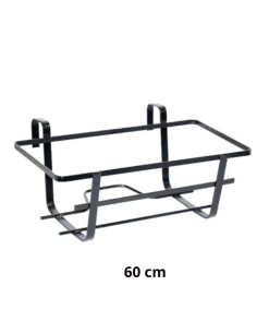 Balconiera Geranio fissa in ferro battuto cm 60