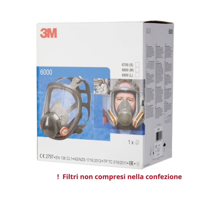 Maschera Facciale 3M serie 6000