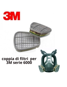 Coppia Filtri 3M Classe ABEK 1 (6059)