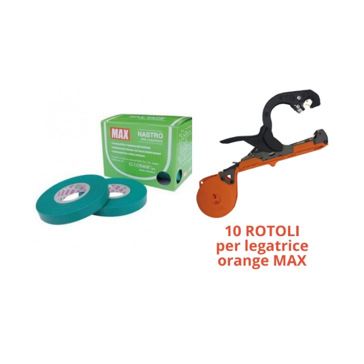 Nastro Verde mt 40 Serie 10 per Legatrice Max