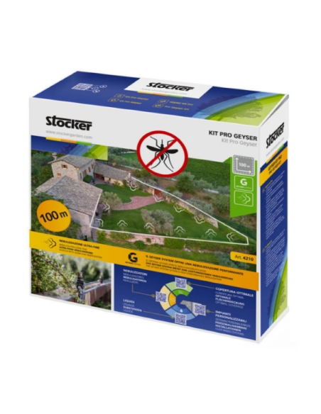 Kit Pro Geyser Stocker 100 mt.  art.4210