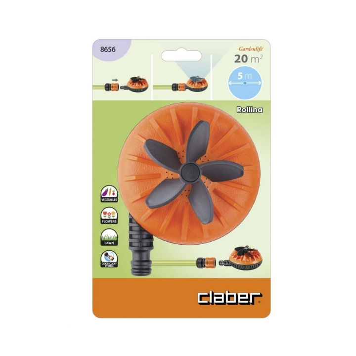 Irrigatore Rollina Claber Art. 8656