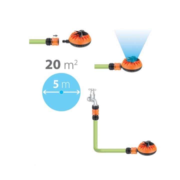 Irrigatore Rollina Claber Art. 8656