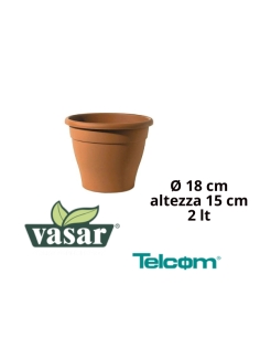 Vaso conico Minerva cm 18 - Lt 2