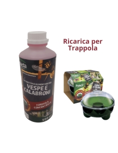 Ricarica Trappola vespe e calabroni Copyr 500 ml