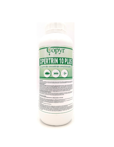 Insetticida concentrato Cipertrin 10 PLUS  LT 1